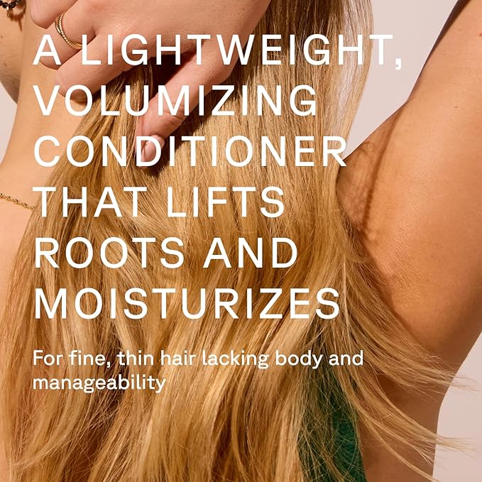 Acure Vivacious Volume Conditioner - Volumizing Conditioner for Women & Men, Lightweight & Moisturizing for Fine, Thinning Hair, Boost & Lift Thin Hair, Paraben & Sulfate Free, Vegan- 8 fl oz (2 Pack)
