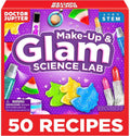 Doctor Jupiter Makeup & DIY Craft Kit for Girls Ages 6+ | Make Your Own Makeup, Perfume, Lip Gloss, Bath Bomb with 50 Beauty Recipes| Birthday Gift Ideas for 6-7-8-9-10-11-12 Year Olds