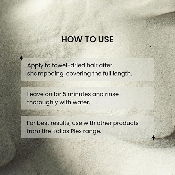 Kallos Plex Bond Builder Hair Mask – Bond Repair Treatment for Damaged & Bleached Hair, Plant Protein & Peptide Complex, Salon Size 1000 ml / 33.8 fl oz