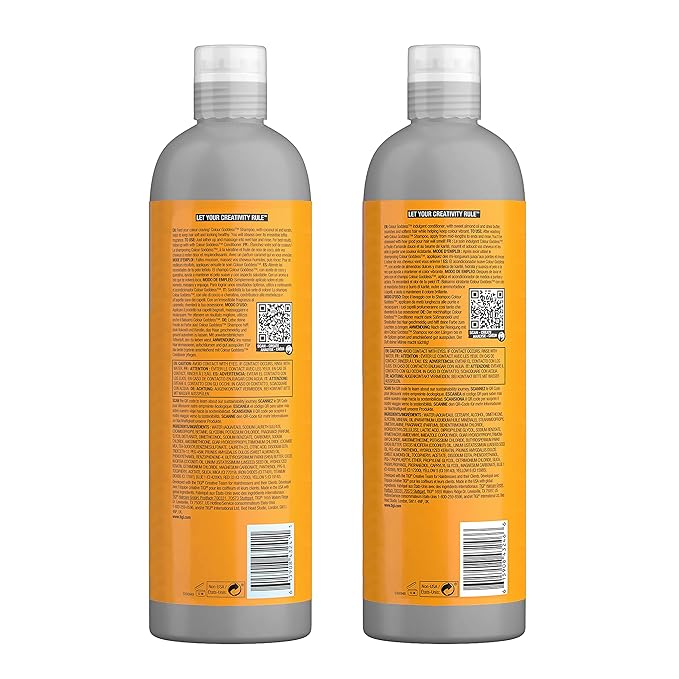TIGI Bed Head Moisturizing Shampoo and Conditioner Set for dyed hair, Colour Goddess with Sweet Almond & Coconut Oils, 25.36 fl oz, 2 Pack