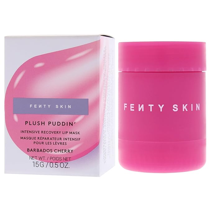 Plush Puddin Intensive Recovery Lip Mask - Barbados Cherry by Fenty Beauty for Women - 0.5 oz Lip Mask