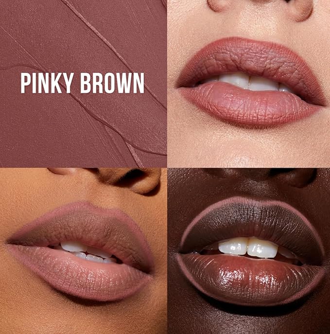 Huda Lip Contour Duo Blushed Pinks - 2 Mini Lip Pencils in Muted Pink and Pinky Brown