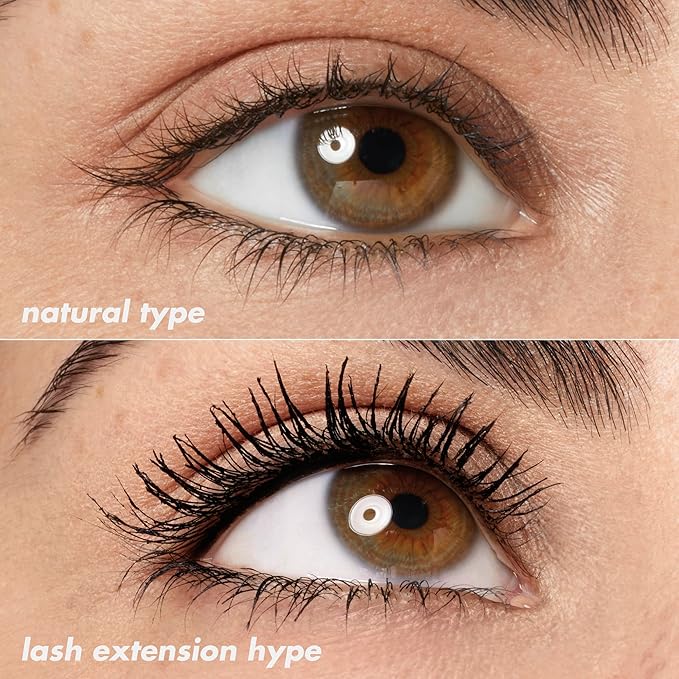 e.l.f. Lash XTNDR Mascara, Made With Tubing Technology For The Look Of Lash Extensions, Clump & Flake Free, Vegan & Cruelty-Free, Soft Black