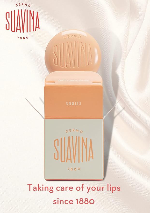 Suavina Extreme Dry Lip Repair Balm – Intensive Treatment for Cracked Lips, Cold Weather Lip Therapy with Natural Ingredients & Citrus Essential Oils – 0.3 oz