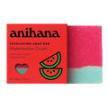 ANIHANA Exfoliating Soap Bar with Coconut Oil, Moisturizing, Gentle, Exfoliating Body Scrub, Refreshing Watermelon Crush Scent, 3.53 Oz