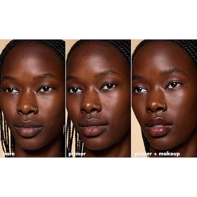 e.l.f. Hydrating Face Primer, Moisturizing Makeup Base, Smooths Pores & Fine Lines, Long-Lasting Wear, Preps Skin for Foundation Application, Large