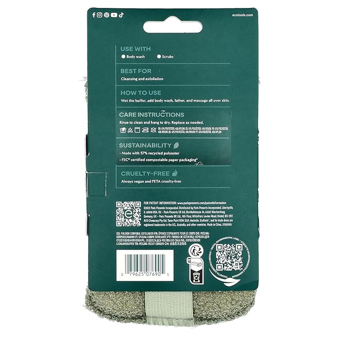 EcoTools Exfoliating Body Buffer, 1 Buffer