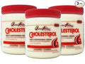 Queen Helene Cholesterol Hair Conditioning Cream – Deep Repair Treatment for Dry, Damaged & Chemically Treated Hair | Moisture-Restoring Mask | 15 oz Jar, 3 pack | Deep Moisture