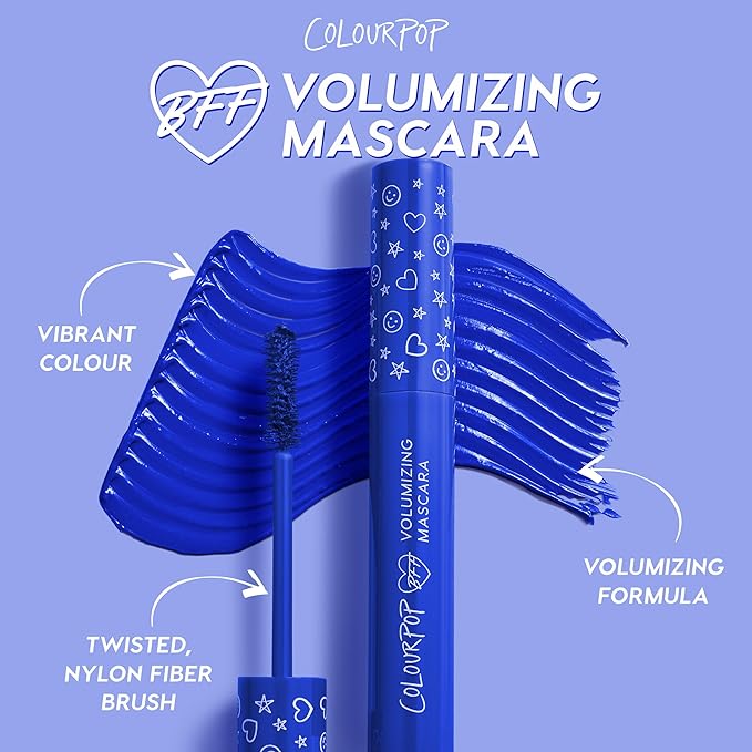 ColourPop Brown Eyes Bundle – BFF Crème Gel Liner in Sunnyvale (0.01 oz) & BFF Mascara in Brownie Points (0.24 fl oz), Waterproof, Long-Wearing, Vegan Eye Makeup Duo