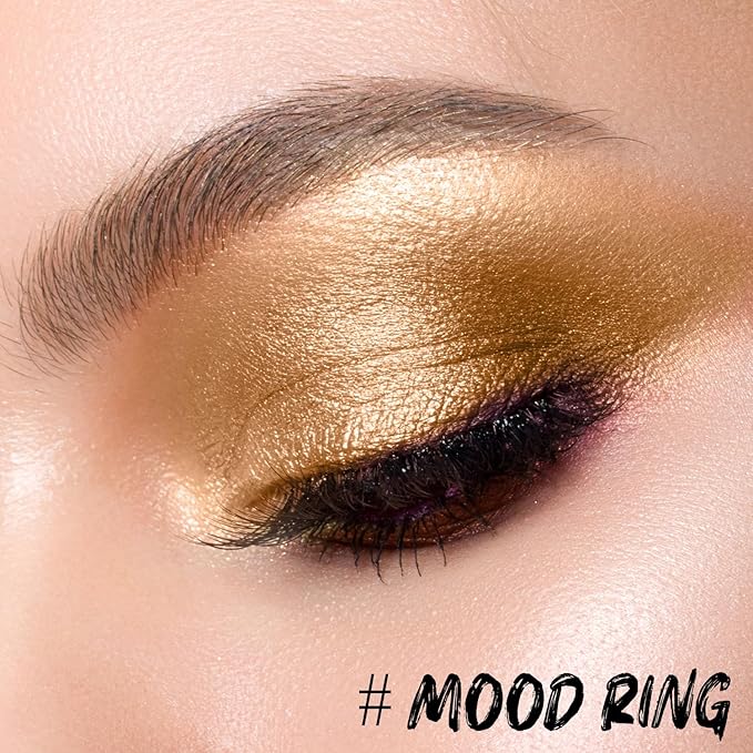 Profusion Cosmetics Chrome Liquid Eyeshadow, Long-Lasting Multichrome Eye Shadow, High-Impact Multi-Dimensional Finish, Light-weight Quick-Drying Formula, Mood Ring