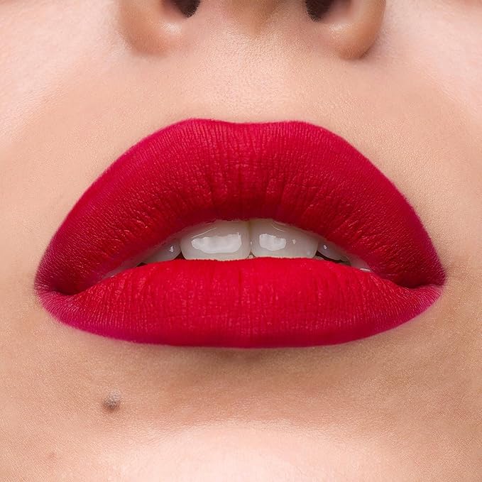 The Lip Bar Lip Kit: Hot Mama Liquid Matte + Straight Face Lip Liner