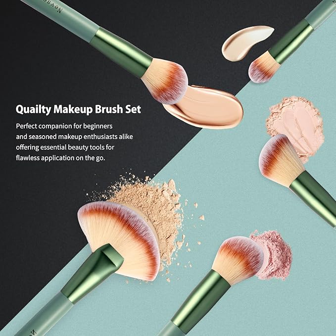 Makeup Brushes, Quality Make Up Brushes 28Pcs Makeup Brushes Set Professional, Beginner Make-up Sets With Case, Soft Brush Kits Sponges Masks Spatula,Travel-Friendly Women Girls Gift Sets
