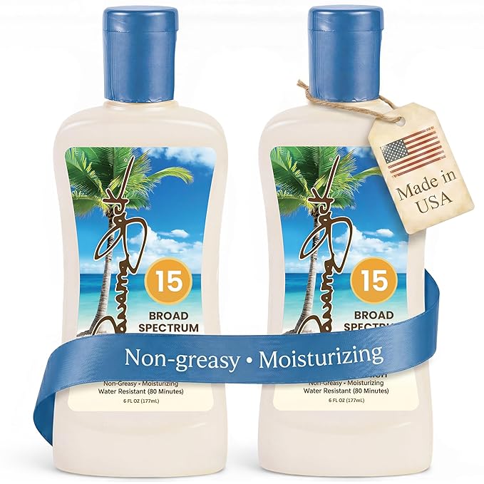 Panama Jack Sunscreen Lotion SPF 15, 6 Fl Oz