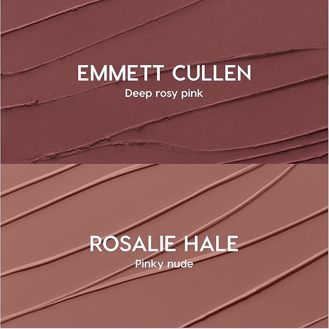 ColourPop x The Twilight Saga Eclipse Lip Kit - Pinky Nude Lip Combo with Lippie Stix Lipstick + Lippie Pencil - Long Lasting, Ultra-Pigmented Cream Finish - Opposites Attract (2 Count)