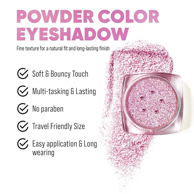 Glitter Eyeshadow, Eye Makeup, Eyeshadow Powder Glitter, STAR POWDER Shine and shimmer, NO Animal Testing & Cruelty Free 1g/ 0.03OZ (127)