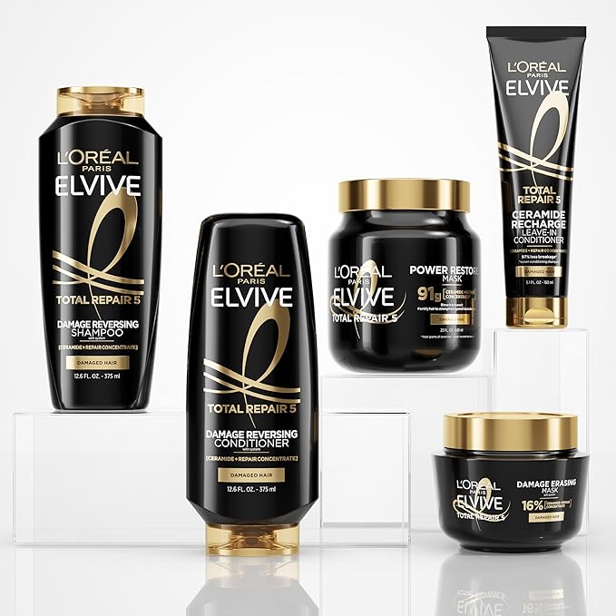 L'Oreal Paris Elvive TR5 Power Restore Multi Use Treatment (Packaging May Vary),(Pack of 6)