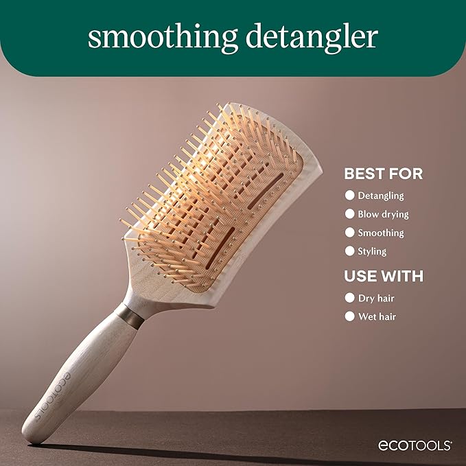 EcoTools Better Brush Smooth Paddle Brush, 1 Count