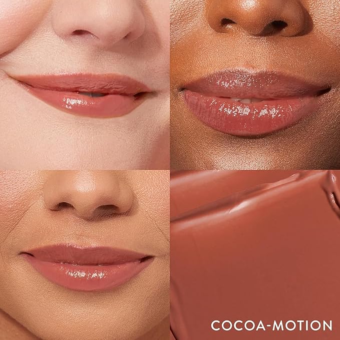 LAURA GELLER NEW YORK Jelly Balm Moisturizing Tinted Lip Color - Cocoa-Motion - Hydrating Vitamin E - Semi-Shine Finish