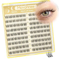 8MM Lash Clusters Natural Cluster Eyelash Extensions Clear Band Cluster Lashes Short CC Curve Pestañas Postizas Naturales Fluffy Wispy DIY Lashes for No Makeup Look (108PCS)