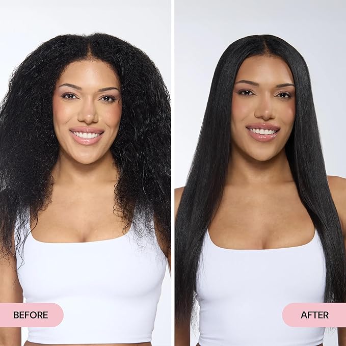 L'ANGE HAIR Extra Strength Glass Hair Anti-Frizz Thermal Blowout Extend | High-Performance Heat Protectant Spray for Ultimate Frizz Control & Shine | Blow Dry Extender Styling Mist | 5 fl oz