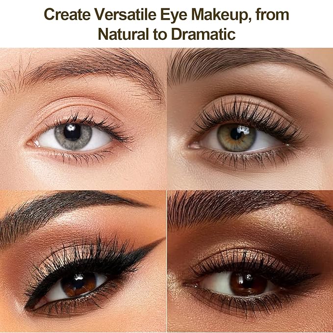 KYDA 6 Colors Nudes2 Mini Eyeshadow Palette, Neutral Nude Brown Eyeshadow, All Matte Eyes Palette, High Pigment Pressed Powder Eye Makeup Gift for Women, Lasting Blendable Daily Eyes Shadow