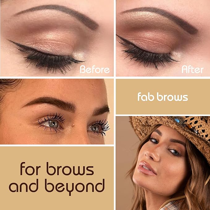 Lux Eyebrow Kit Refill Powder - Soft and Natural Eyebrow Definition for Brows Highlighter On-The-Go