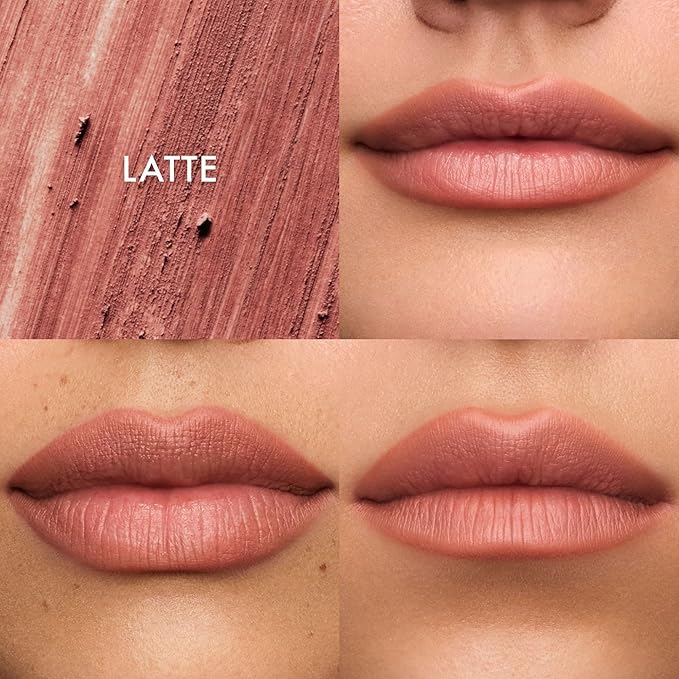 Summer Fridays SoftLine Lip Liner Pencil - Creamy, Long-Lasting Matte Lip Pencil for Sculpted Definition - Skin Care Infused Makeup with Hyaluronic Filling Spheres + Jojoba Oil - Latte (1.02 g)