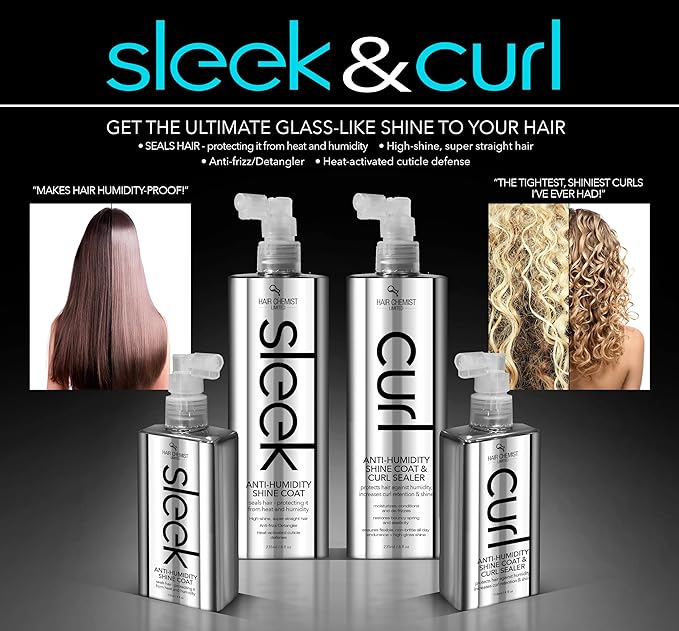 Hair Chemist SLEEK Anti Humidity Shine Coat 3 oz.