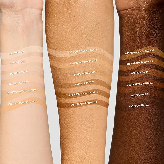 COVERGIRL Clean Fresh Blurring Skin Tint with SPF 30, 440 Medium/Rich Neutral, Liquid Foundation, Soft Matte Finish, Smooths, Brightens, Blurs Pores, Mineral Sunscreen, Vegan Formula