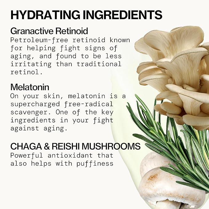 Pacifica Wake Up Beautiful Retinoid Eye Cream – Anti-Aging Under Eye Cream for Fine Lines & Wrinkles, Infused w/Retinoid, Melatonin & Mushrooms for Puffiness, Dark Circles & Eye Bags Daily Treatment