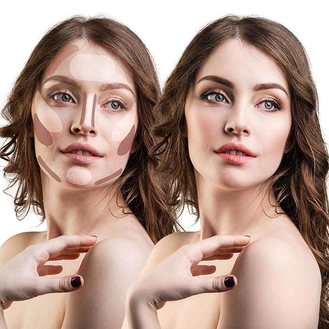 Sunnyvale Contour Stick With Cushion Applicator, Liquid Contour Wand, Cream Bronzer Concealer Stick Lightweight For A Naturally Sculpted Look, Buildable Formula, Vegan & Cruelty-free