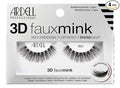 Ardell False Eyelashes 3D Faux Mink Lashes, 860 - Lightweight Strip Lashes with Invisiband for a Dramatic Eye Look, 4 Pairs