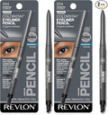 REVLON ColorStay Pencil Waterproof Eyeliner, Smudge-Proof, Eye Makeup with Built-In Sharpener, 204 Charcoal, 0.01 oz (Pack of 2)