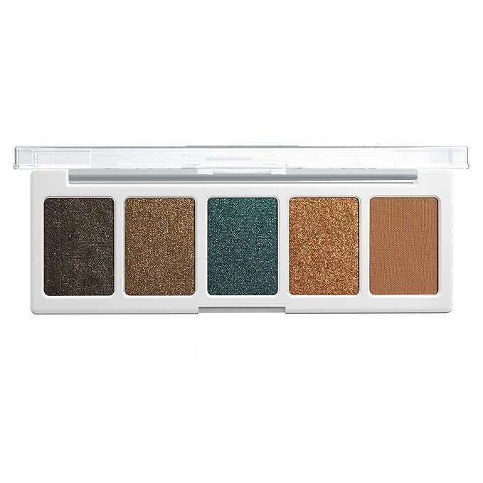 wet n wild Color Icon Eyeshadow Makeup 5 Pan Palette, My Lucky Charm, Matte, Shimmer, Metallic, Long Wearing, Rich Buttery Pigment, Cruelty Free (Pack of 2)