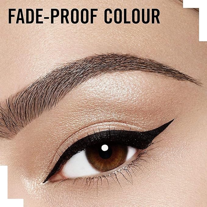 Rimmel Glam Eyes Liquid Liner, Black Glamour, 3.5 ml