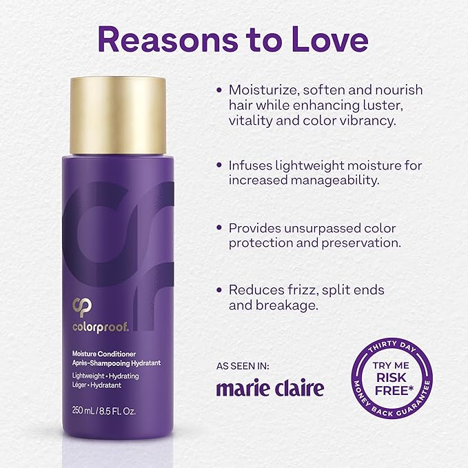 Colorproof Sulfate-Free Moisturizing Conditioner For Women | Hydrating Conditioner With Mojito Mint Scent | Vegan And Color-Safe Formula | Adds Volume & Protects Hair Color