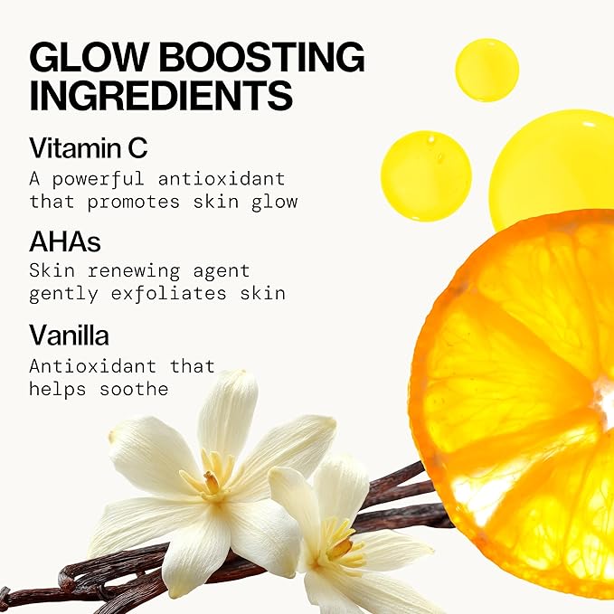 Pacifica Glow Baby Brightening Facial Cleanser 5oz – Vitamin C & Glycolic Acid (AHA) Face Wash for Radiance – Daily Cleanser for Anti-Aging Exfoliating for Smooth, Even Glowing Skin Vegan Clean Beauty