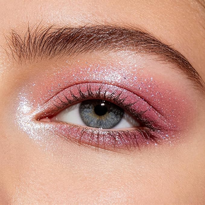 Bistopia，Pearlescent cream eyeshadow, shimmering, with a smooth texture that blends easily; a translucent metallic glitter eyeshadow that delivers a long-lasting, sparkling finish, 2g (#20)