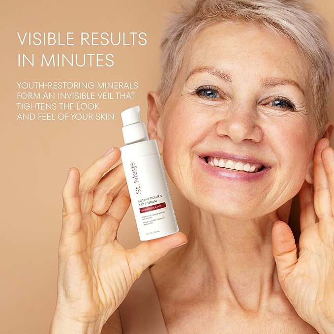 Instant Eye & Face Lift Cream: Rapid Under Eye Bags Wrinkle Smile Lines Forehead Lines Remover - Temporary Firming & Tightening Treatment in 2 Minutes, 1 fl. oz.