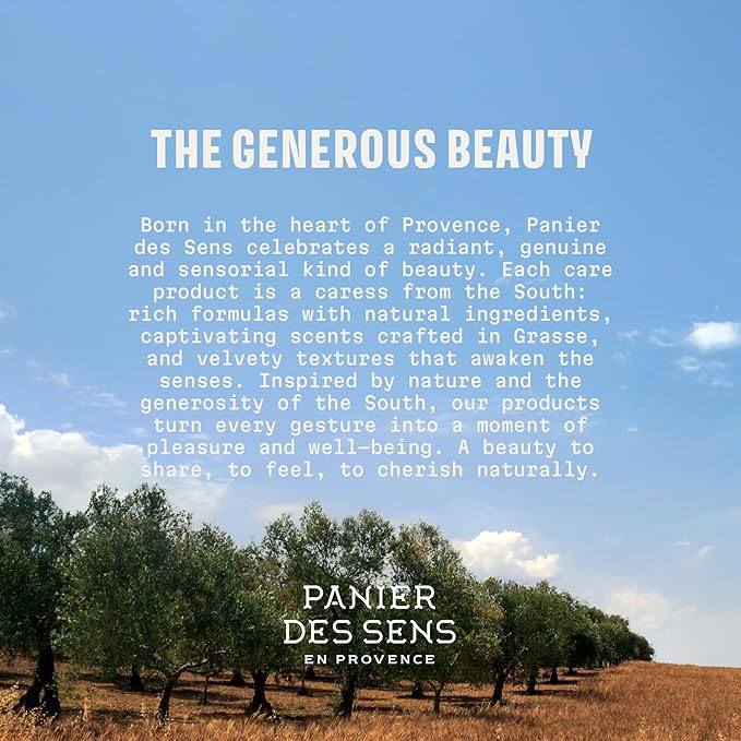 Panier des Sens - Small Hand Cream for Dry Cracked Hands – Honey Mini Hand Lotion for Dry Skin - With Shea Butter and Honey Extract - Hand Care 97% Natural Ingredients - Travel Size 1 floz