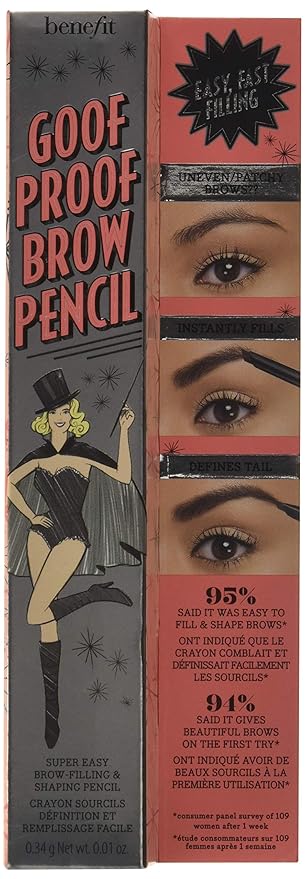 Benefit Goof Proof Brow Pencil - # 5 (Deep) 0.34g/0.01oz