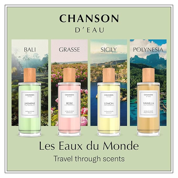 Chanson Vanilla Eau de Toilette 3.4 fl oz (Pack of 1), Notes of Pear, Sugar, and Vanilla, Women's Fragrance, Long Lasting, Everyday Fragrance, Travel Size