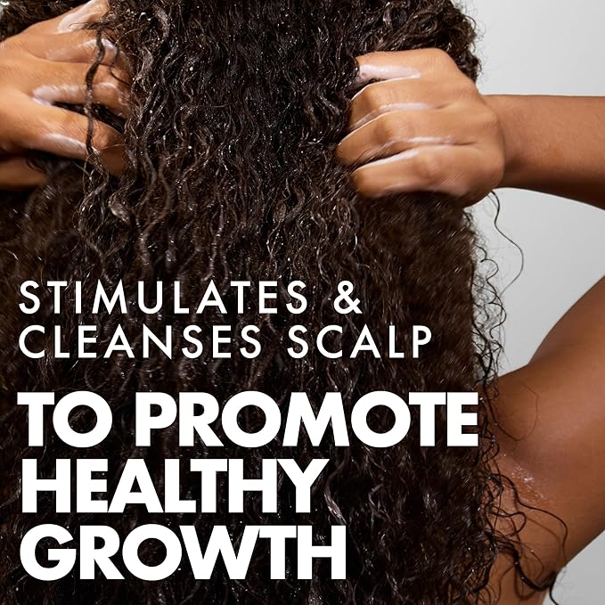 Umberto Giannini Grow Long Hair Growth Scrub Treatment - Vegan & Cruelty Free Grow Scrub Scalp Exfoliator with Caffeine-Gro Complex