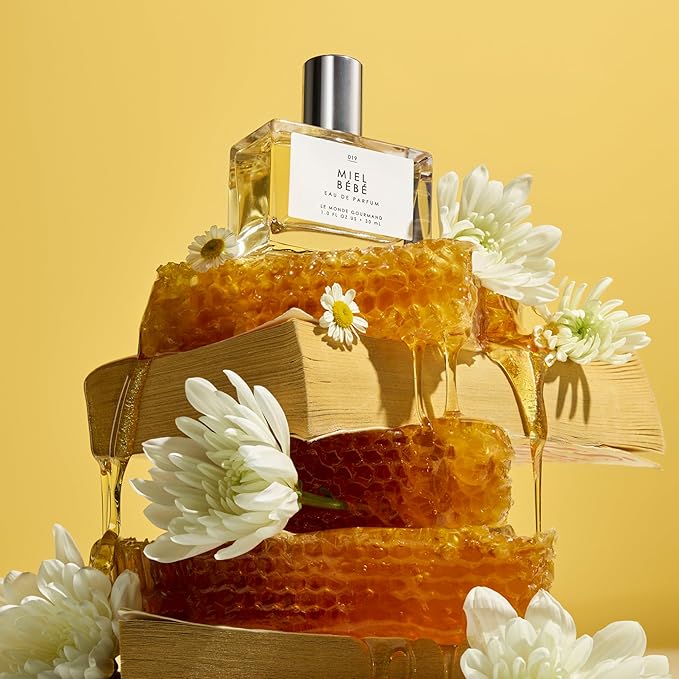 Le Monde Gourmand Miel Bébé Eau de Parfum Spray Perfume for Women, Honey Blossom, Mandarin & Praline Floral‑Gourmand Scent, Vegan & Cruelty Free, 1 fl oz (30 ml)