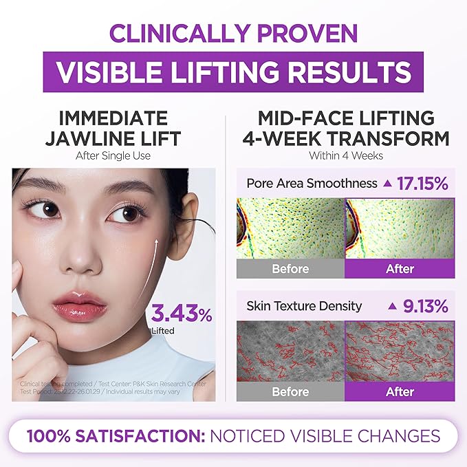AMPLE:N Hyper Shot Peptide Ampoule - Korean Face Serum for Sagging Skin - Lifting, Firming, Elasticity with 2000ppm Peptide Complex Collagen Niacinamide Centella, Thread Technology, 2.7 fl.oz.