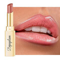 Depuplum Nude Pink Lipstick for Women Moisture Lip Gloss Tinted Lip Balm Sheer Lipsticks for Mother's Day Nourishing Hydrate Glossy Lipstick for Dry Lips,DM70 Peach Nude