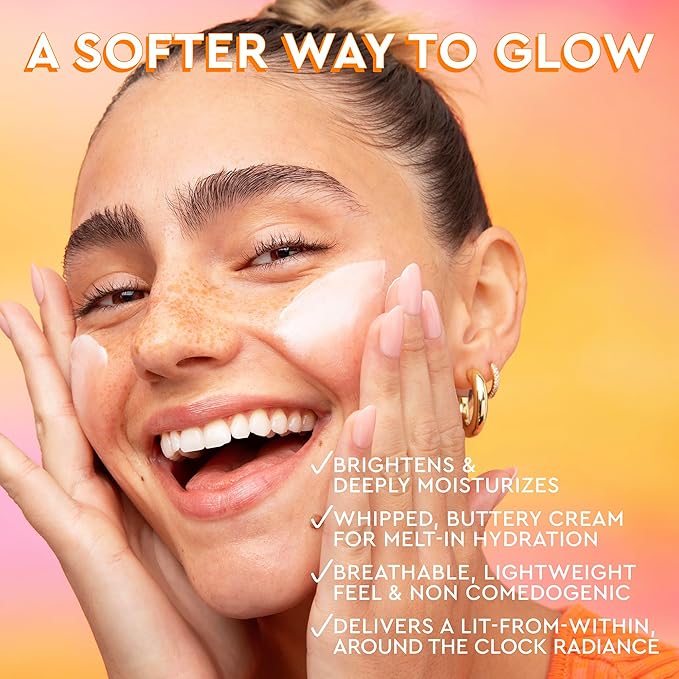 Glow Recipe Cloudberry Refillable Face Cream – Ultra Moisturizing Korean Face Cream for Women with CoQ10, Multi Peptides, and Vitamin C to Brighten, Repair Skin Barrier & Even Skin Tone (50 ml)