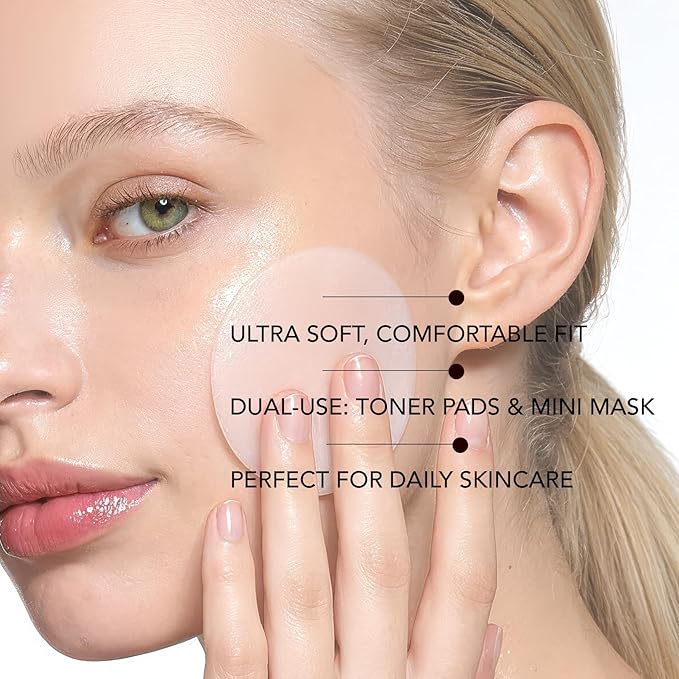 LEADERS PDRN 0.5% Essence Pad – Firming & Moisturizing Face Pads for Sensitive Skin – Anti-Aging, Help Skin Elasticity, Hydrating & Soothing Daily Skincare with Skin Barrier Support 135 ml - 70 Pads
