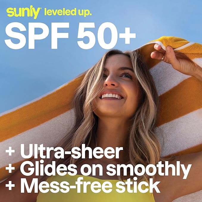 ATTITUDE Mineral Sunscreen Stick SPF 50, Broad Spectrum Zinc Oxide, EWG Verified, Non-Nano, Mess-Free Stick for Face & Body, Lightweight Non-Greasy, Vegan, Unscented, 2 Oz