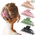 Hair Clips for Women - OPAUL Matte Nonslip Large Hair Claw Clips for Thick and Thin Hair, 4.7 Inch Strong Hold Big Hair Clips Fashion Hair Styling Accessories Christmas Gifts for Women Girls